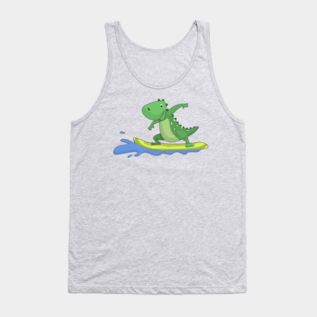 The Surfer Dino Tank Top by FamiLane